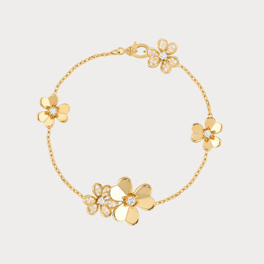 Frivole Floral Station Bracelet