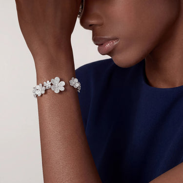 Frivole Pave Cuff Bracelet