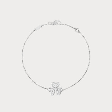Frivole Pave Flower Bracelet