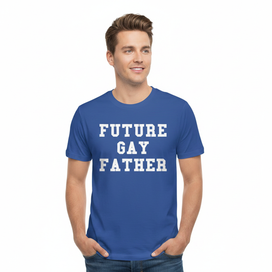 4th & Zuri - Future Gay Father T-Shirt – Unisex – Royal Blue