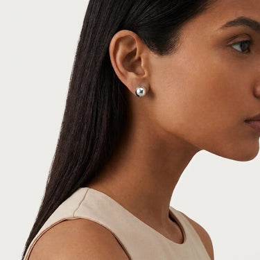 HardWear White Ball Stud Earrings