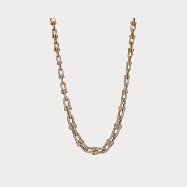 HardWear Gold Beaded Link Chain Necklace