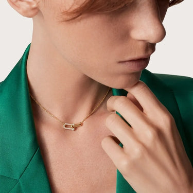 HardWear Pavé Link Pendant Necklace