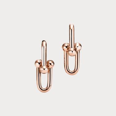 HardWear Rose Link Hoop Earrings