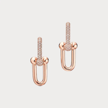 HardWear Rose Pavé Loop Earrings