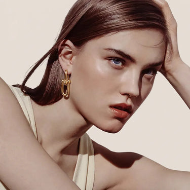 HardWear Yellow Link Hoop Earrings