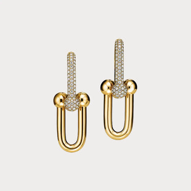 HardWear Yellow Pavé Loop Earrings