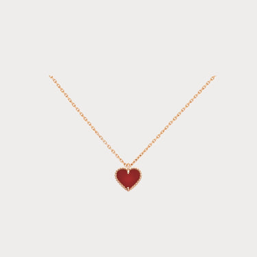 Hearts Single Motif Necklace