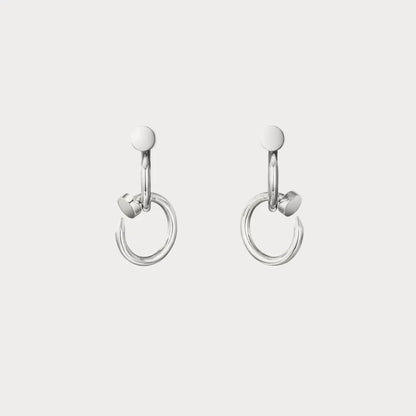 Juste un Clou Circular Nail Earrings