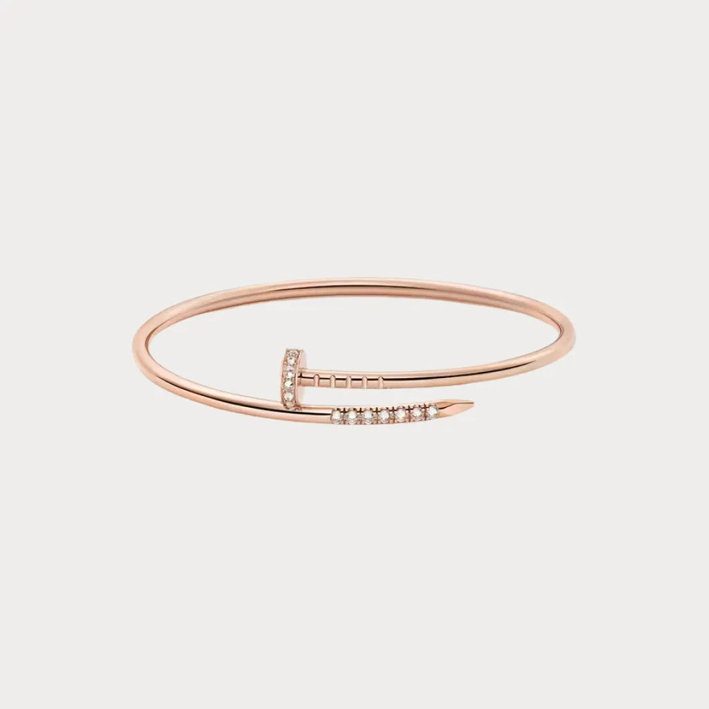 Juste un Clou Crystal Nail Bracelet