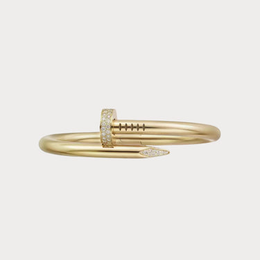Juste Un Clou Large Pave Nail Bracelet