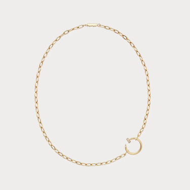 Juste Un Clou Nail Charm Link Necklace