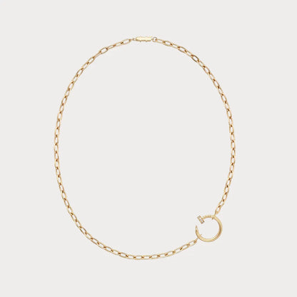 Juste Un Clou Nail Charm Link Necklace