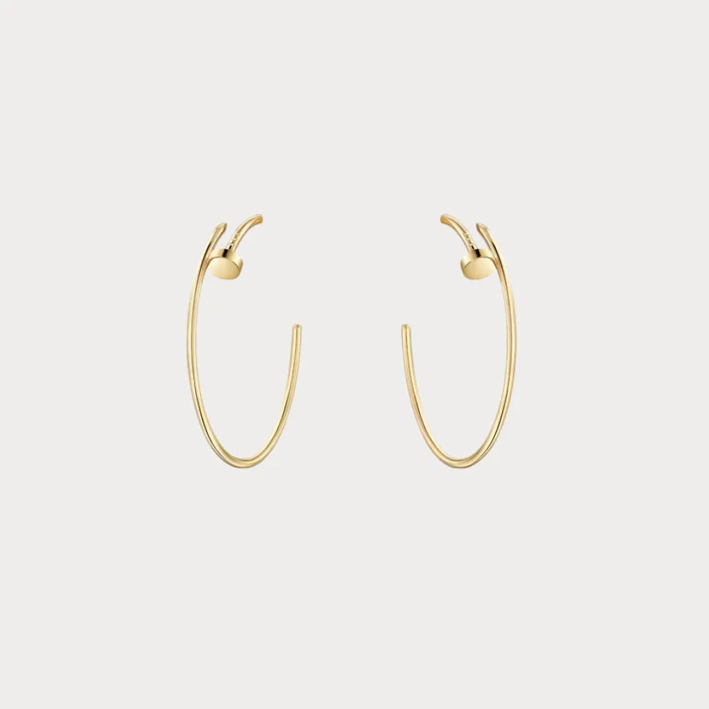 Juste un Clou Open Hoop Earrings