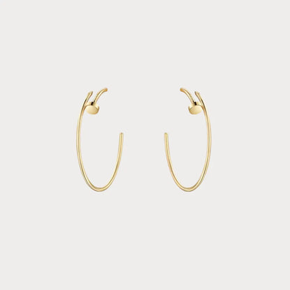 Juste un Clou Open Hoop Earrings