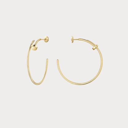 Juste un Clou Open Hoop Earrings