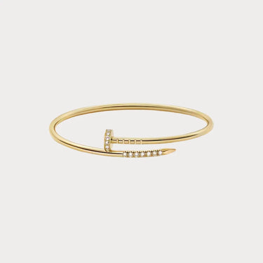 Juste un Clou Pavé Nail Bangle Bracelet