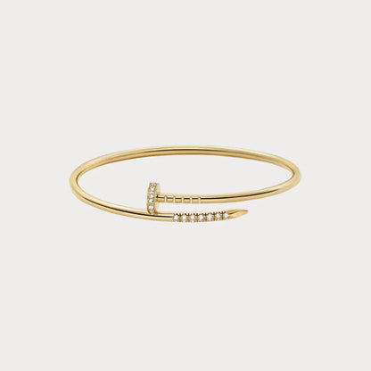 Juste un Clou Pavé Nail Bangle Bracelet