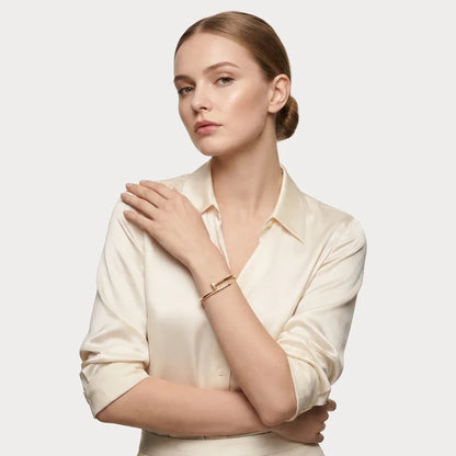 Juste un Clou Pavé Nail Bangle Bracelet