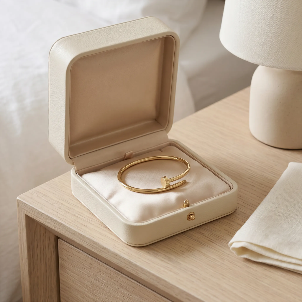 Juste Un Clou Style Nail Bangle Bracelet