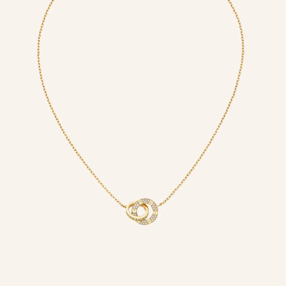 Love Circle Link Necklace