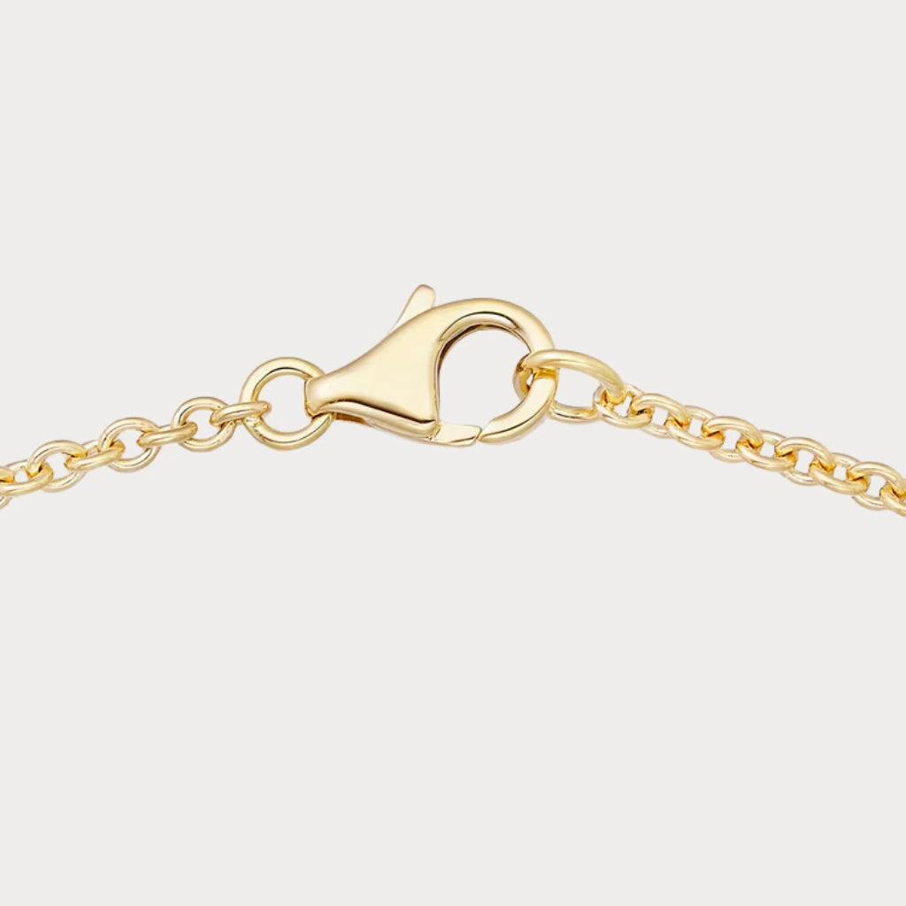 Love Interlocking Band Necklace