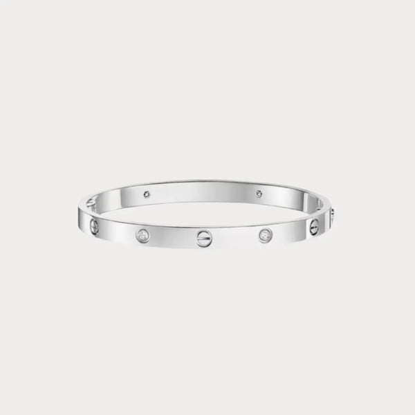 Love Minimal Stone Bangle Bracelet