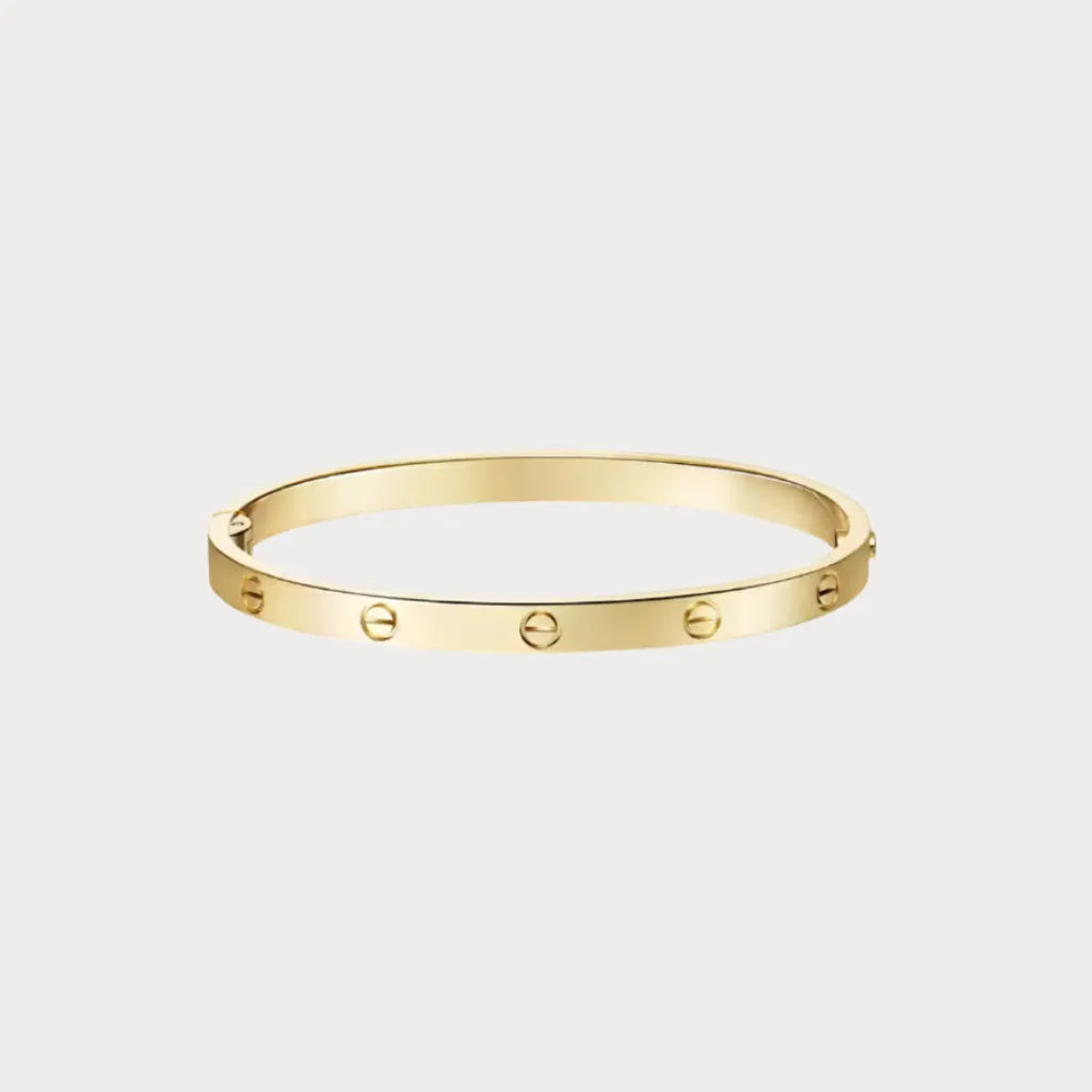 Love Refined Screw Detail Bracelet