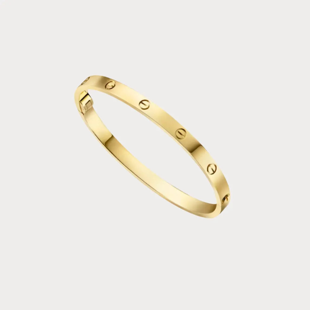 Love Refined Screw Detail Bracelet