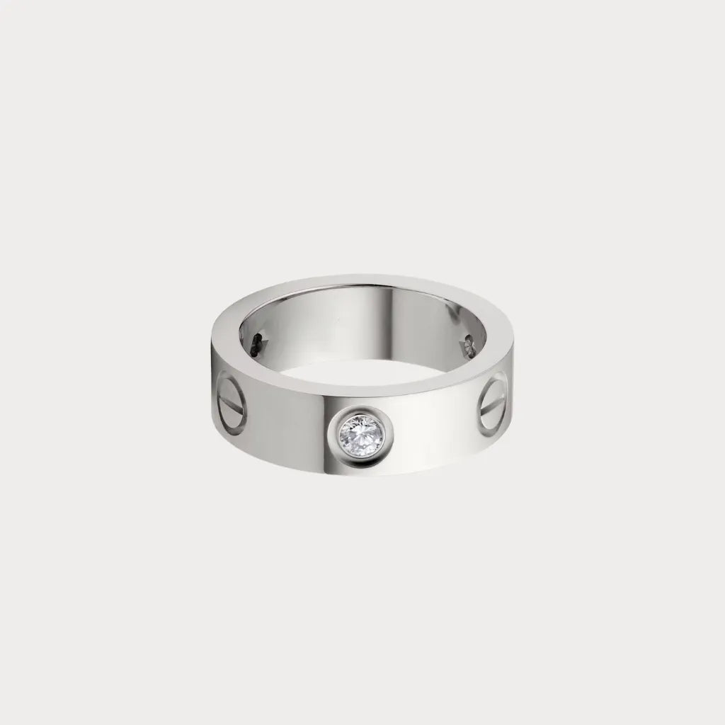 Love Multi Stone Band Ring