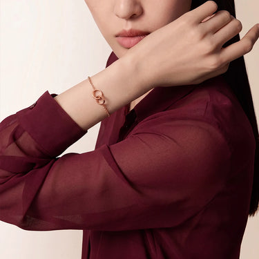 Love Screw Loop Chain Bracelet