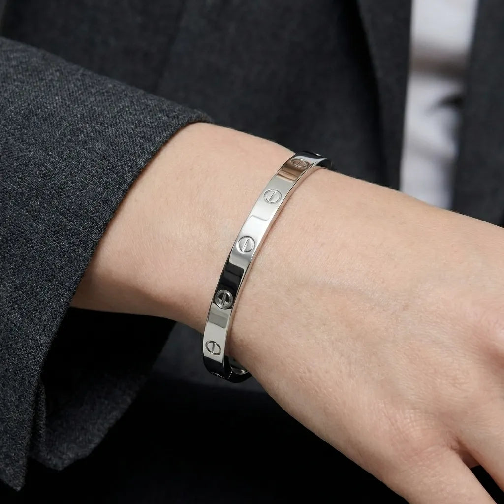 Love Signature Screw Bangle
