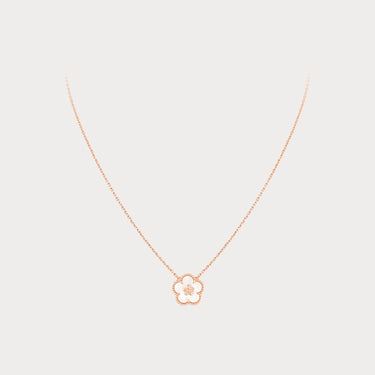 Lucky Flower Motif Necklace
