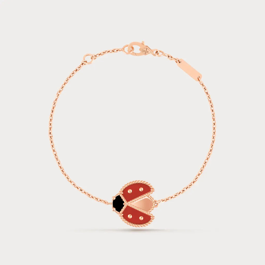 Lucky Ladybug Chain Bracelet
