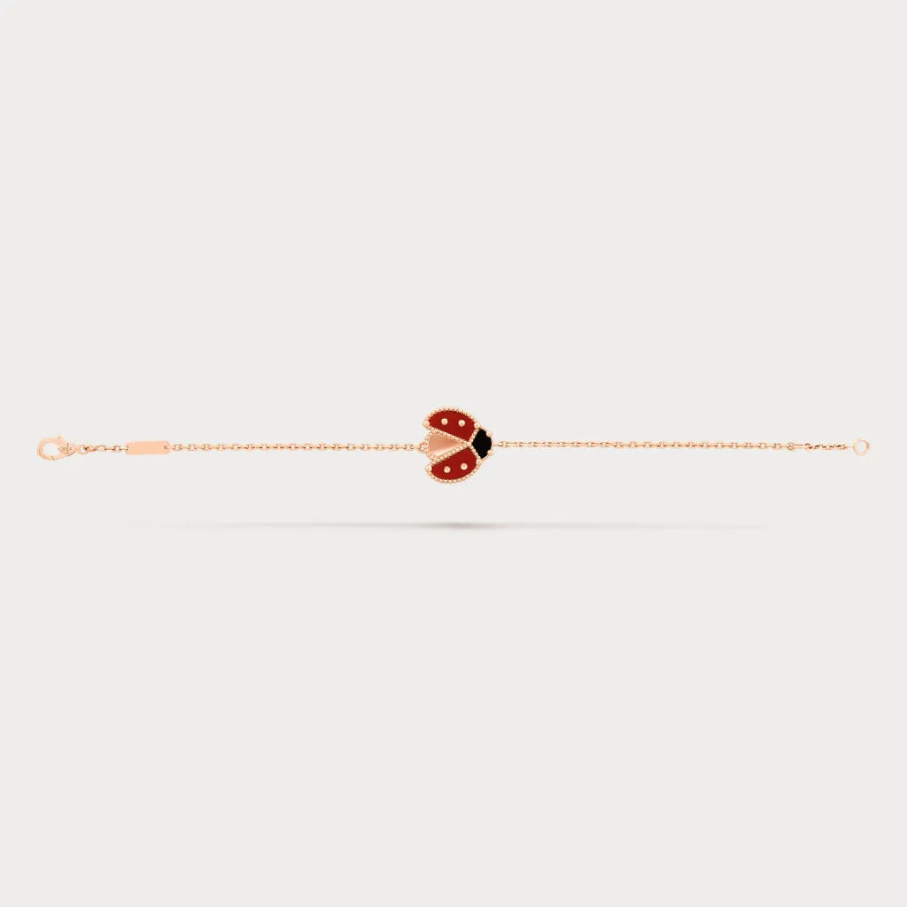 Lucky Ladybug Chain Bracelet