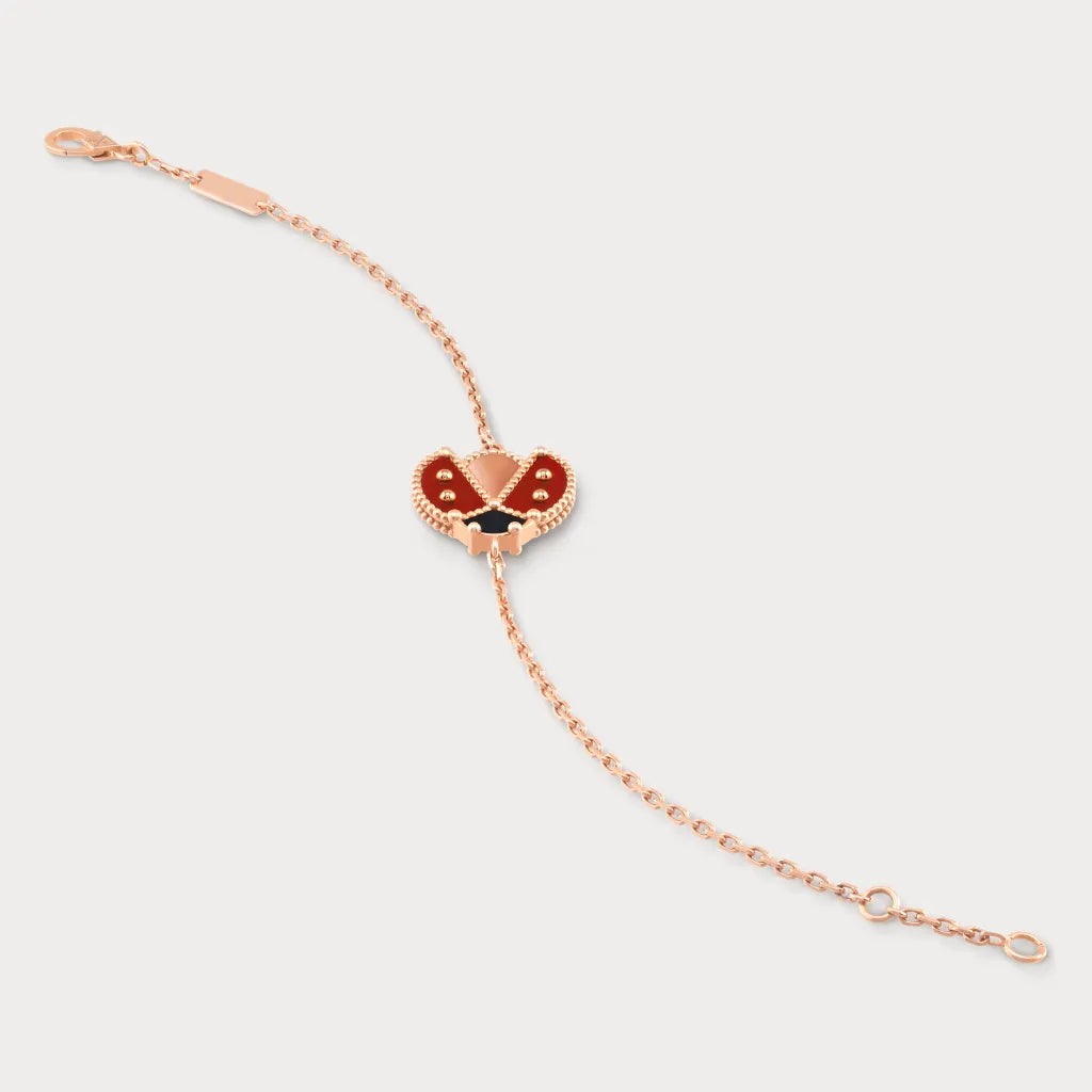 Lucky Ladybug Chain Bracelet
