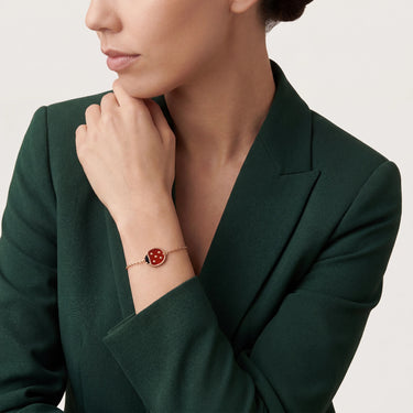 Lucky Spring Ladybug Bracelet
