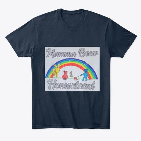 4th & Zuri - Mamma Bear Homestead T-Shirt – Unisex – Navy Blue