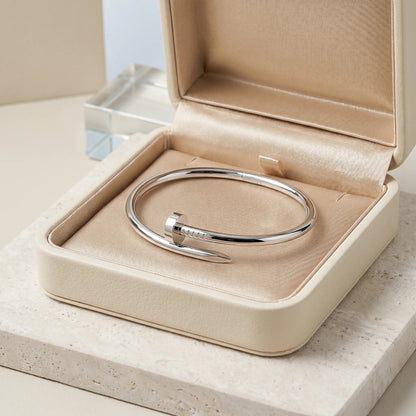 Nail Open Bangle Bracelet