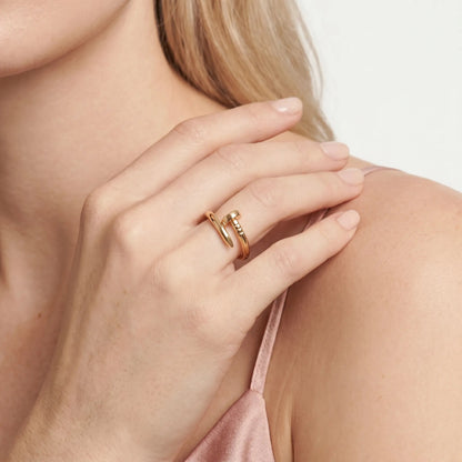 Nail Wrap Open Ring