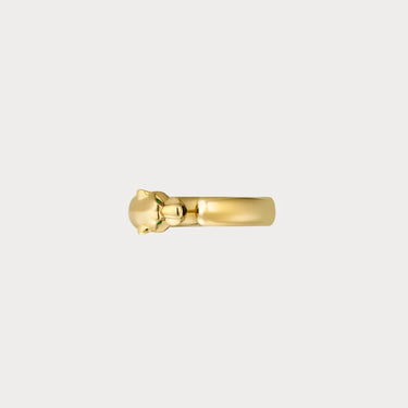Panther Head Open Ring