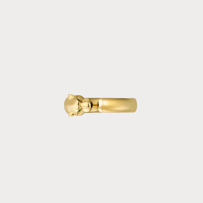 Panther Head Open Ring