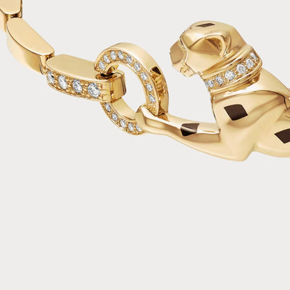 Panthere Sculpted Link Bracelet