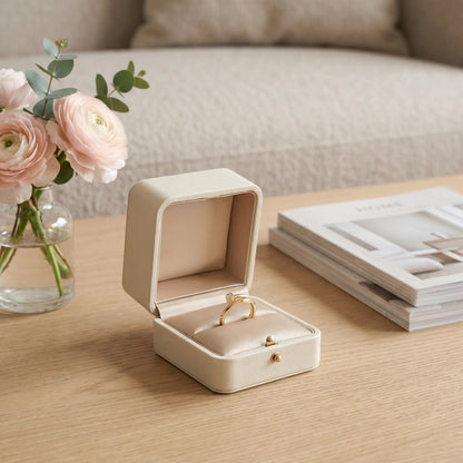 Pave Nail Head Open Ring
