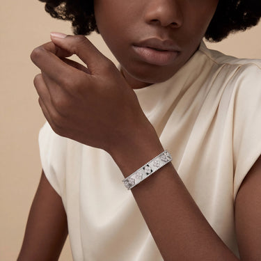 Perlée Four-Leaf Clover Bangle Bracelet