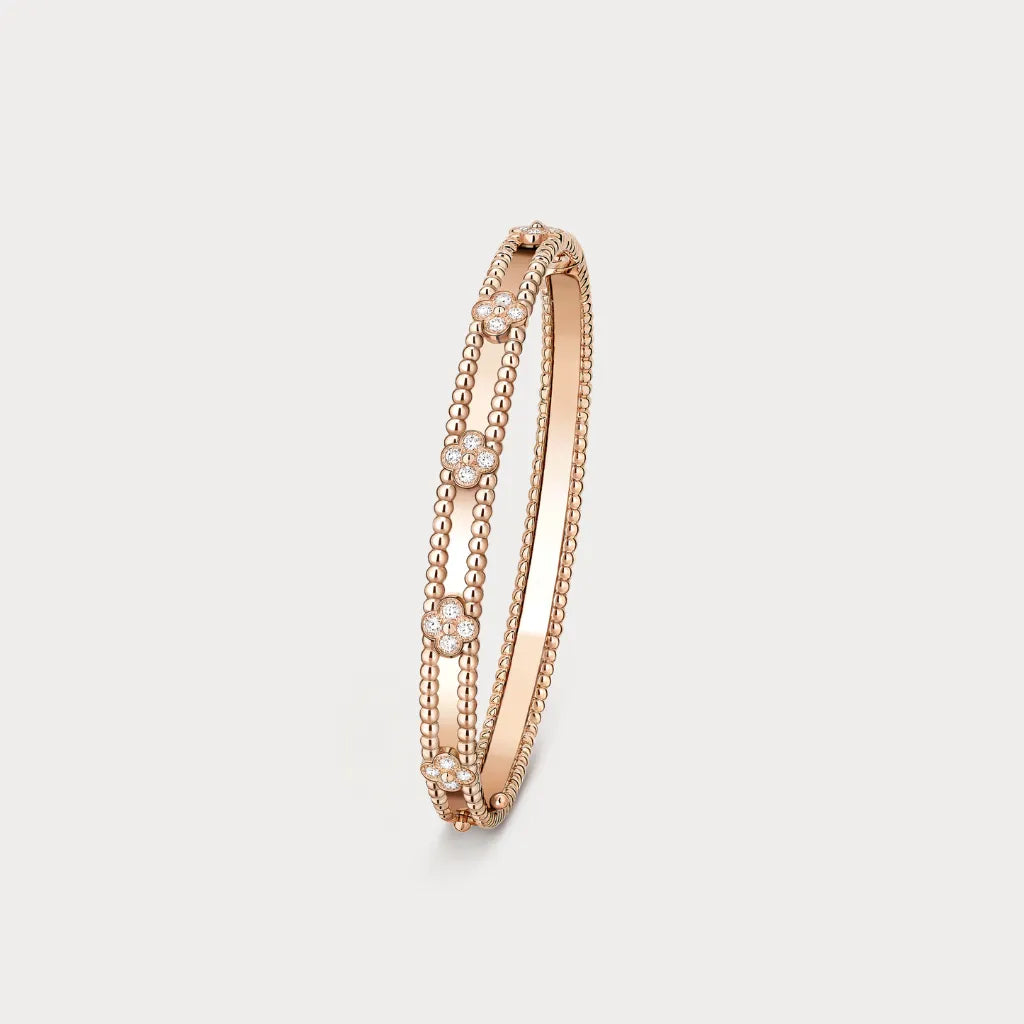 Perlée Medium Beaded Bangle Bracelet