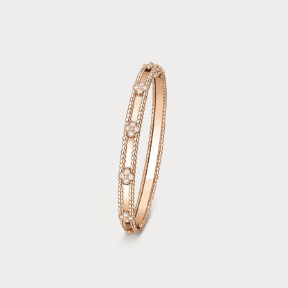 Perlée Medium Beaded Bangle Bracelet
