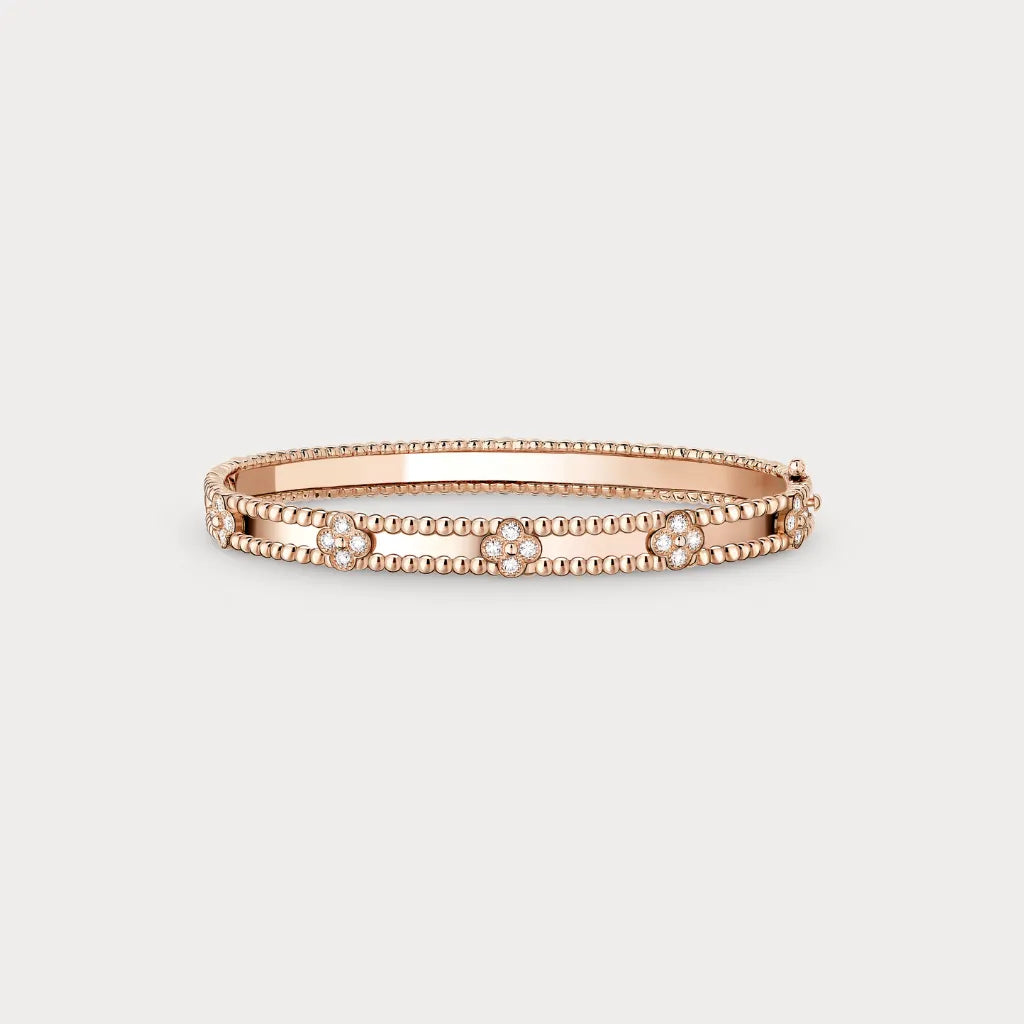 Perlée Medium Beaded Bangle Bracelet