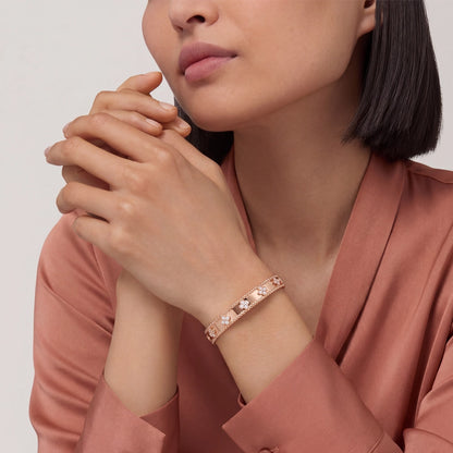 Perlée Medium Beaded Bangle Bracelet