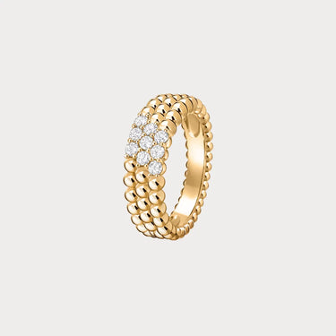 Perlée Yellow Stone Cluster Ring